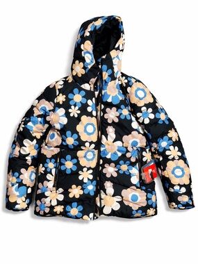NWT Ripzone Women’s Twilight Puffy Insulated Jacket - XXL - Floral - Never used
